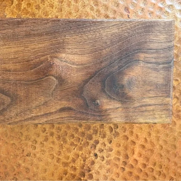 NEW Small Handmade Handcrafted Solid Walnut Wooden Dollhouse Table Plant Stand - Picture 9 of 11